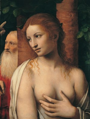 歐美美女人體藝術油畫圖片
