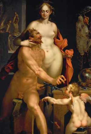 世界名畫-古典寫實人體油畫藝術圖片