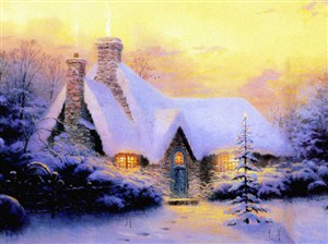 童话里冬日城堡