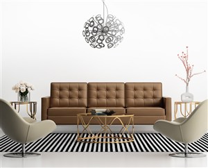 客厅装修效果图营造出宁静和谐气氛的风格设计