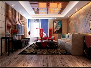 新中式客厅装修效果图情境的回归変得如此纯粹的设计