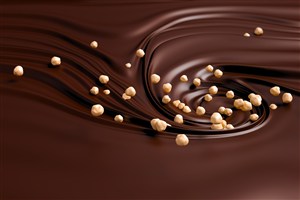 美味巧克力酱高清图片