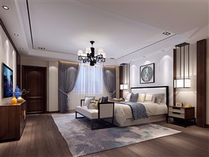 卧室装修效果图功能与形式完美统一的风格设计