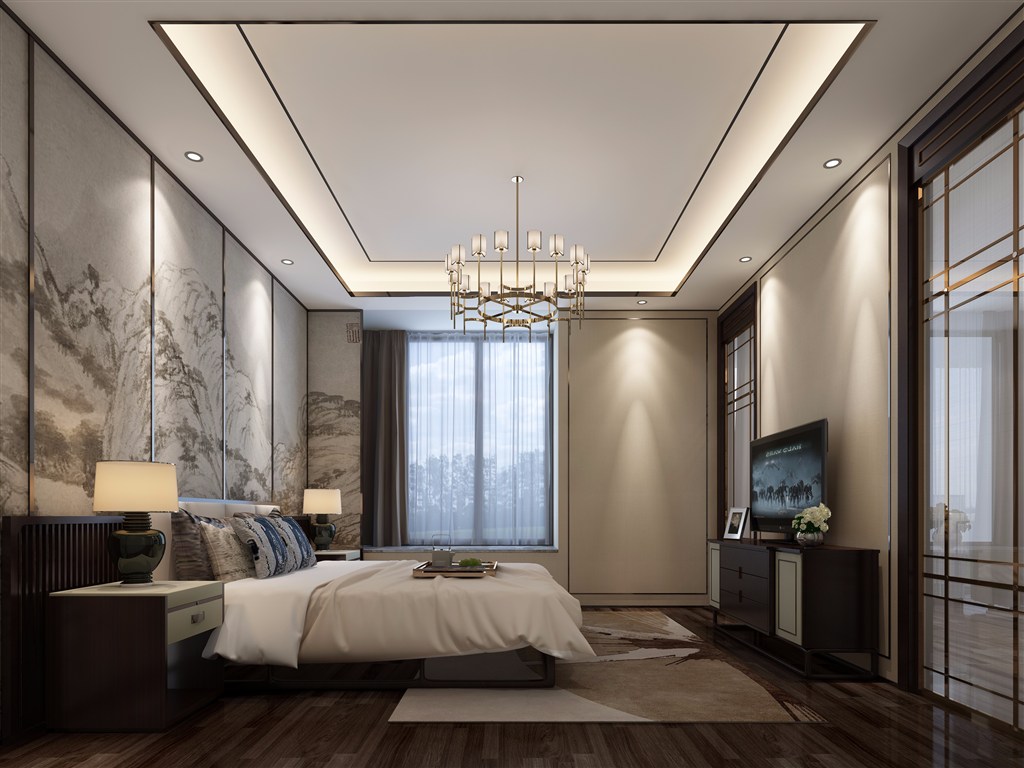 卧室装修效果图一款实用又让这一空间显得与众不同的设计