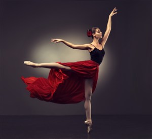  舞蹈演员特写高清图片 
