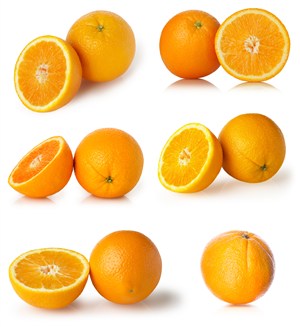 多款切开的橘子高清图片