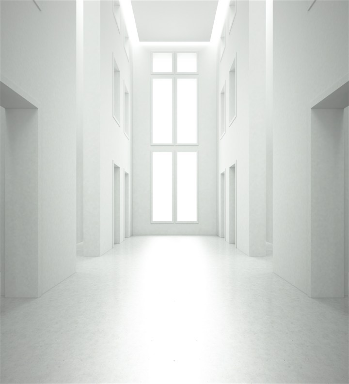  空白室内建筑背景高清图片 
