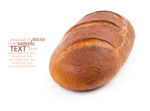 椭圆形面包高清图片