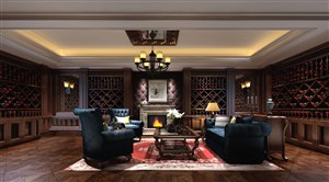 欧式风格客厅装修效果图一种华丽、高贵、温馨的感觉