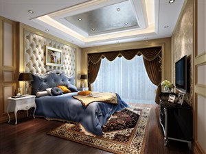 欧式风格卧室装修效果图一种激情艺术装饰设计