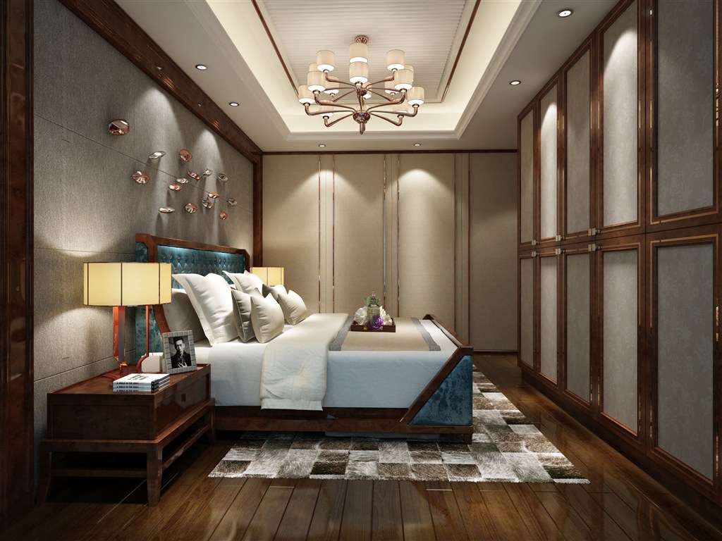 卧室装修效果图淳朴的颜色欧式风格设计
