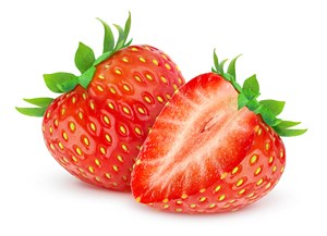 鲜红的草莓高清图片