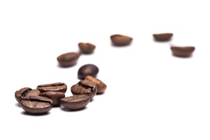 咖啡豆特写高清图片