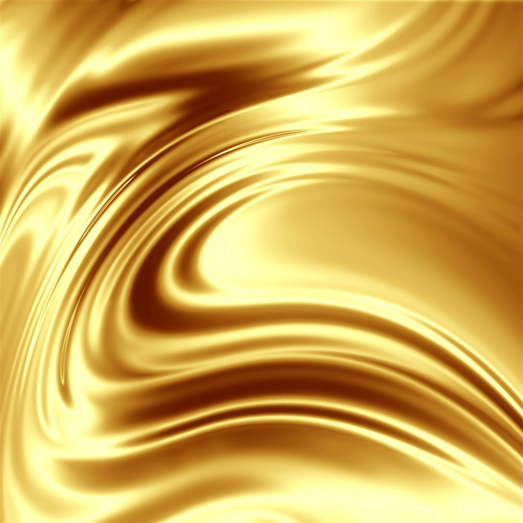 金色流线型线条金属背景高清图片 