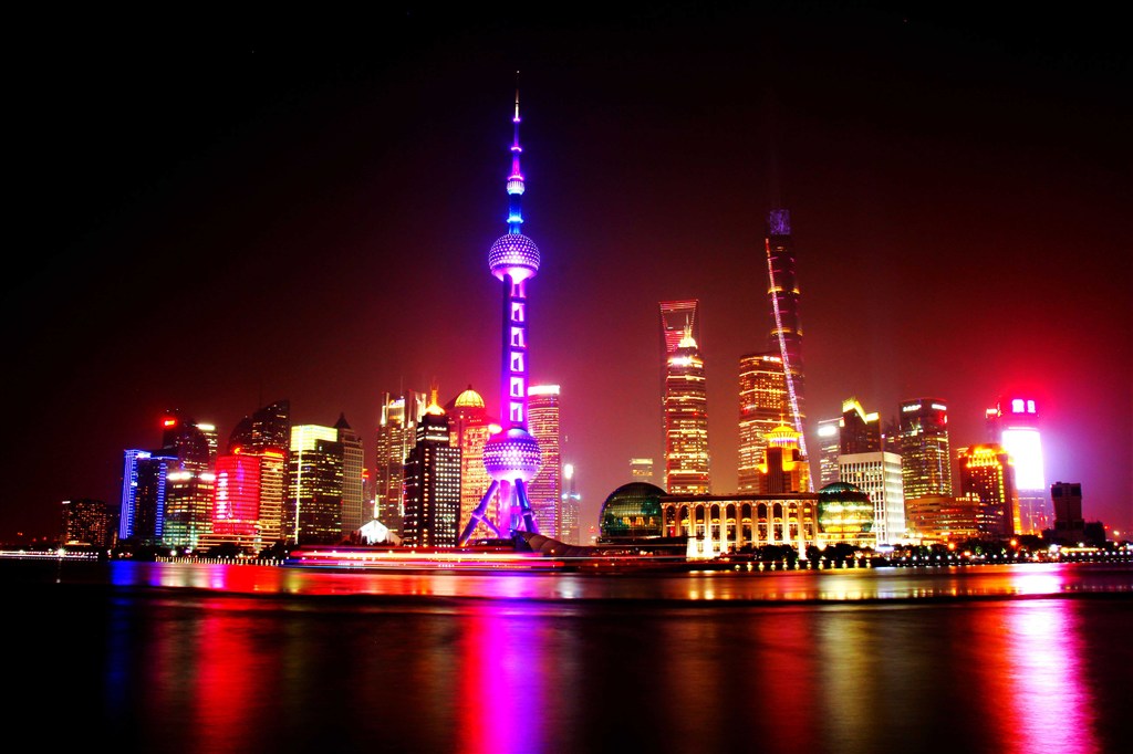 上海的照片真实 风景图片