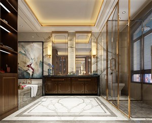 酒店卫生间装修效果图中国星级酒店评定标准设施设计