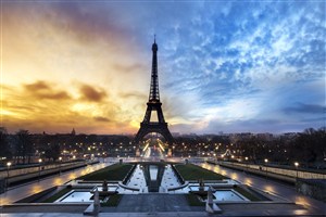 高清巴黎铁塔美景