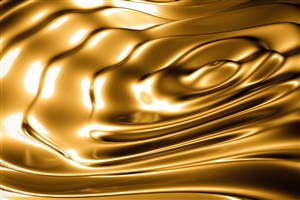 金色质感水波纹背景高清图片