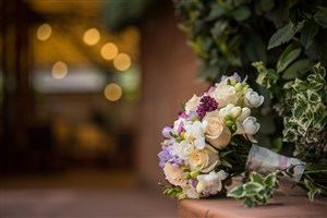 婚礼花球花束鲜花图片