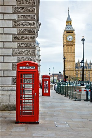 高清唯美英国伦敦大本钟欧洲建筑街景风景图片