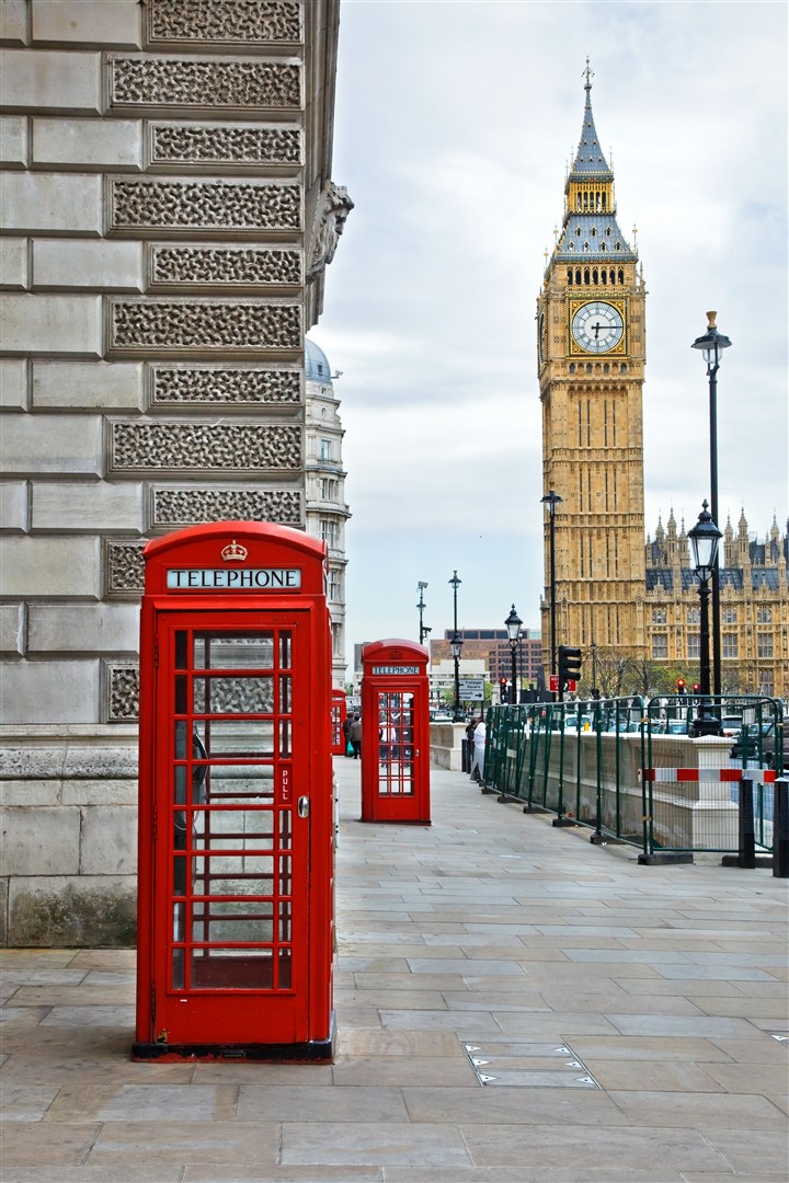 高清唯美英国伦敦大本钟欧洲建筑街景风景图片