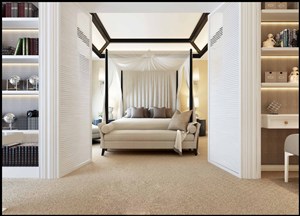 美式风格白色简约系列卧室装修效果图