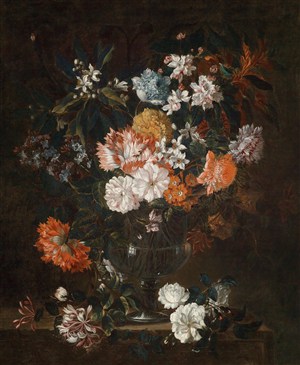 西方花卉油画图片