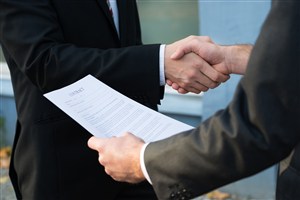 签合同手势图片握手商务合作