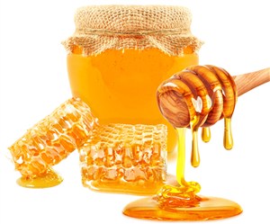 罐装天然蜂蜜高清图片
