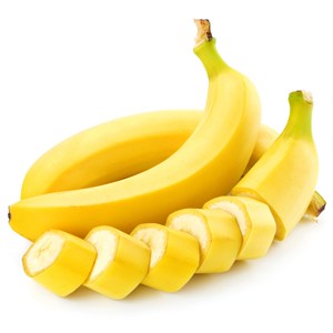 香蕉和切开的香蕉高清图片