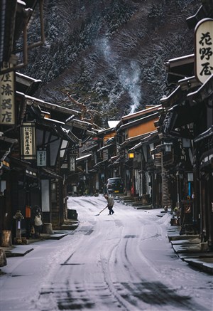 日本街头一角高清图片
