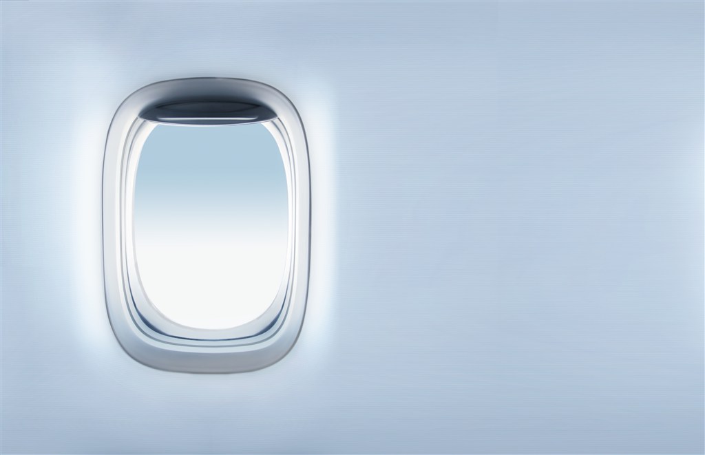 飞机上的窗户高清图片
