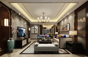 美式客厅装修案例感受家里的热情与自由