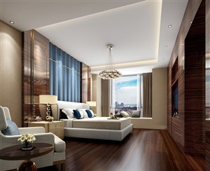 现代风格惊艳的卧室设计方案