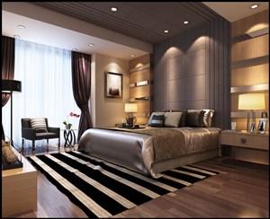 现代卧室装修效果图打造优雅的休息空间