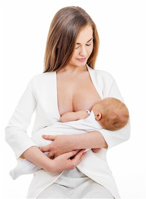 国外母乳喂养宝宝亲子图片