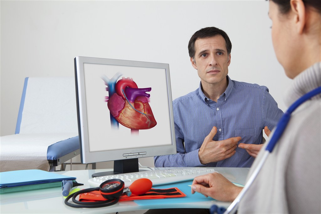 电脑里的人体器官心脏图片