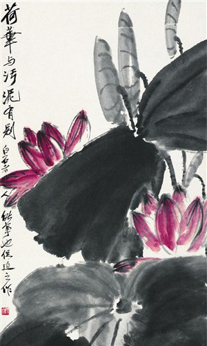 齐白石花卉国画图片
