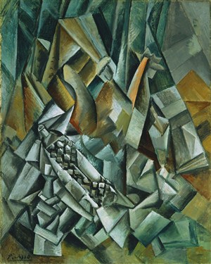 毕加索抽象作品油画图片