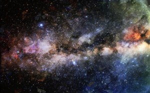 黑暗宇宙微光星系星球图片