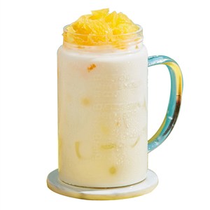 鲜橙冻奶茶图片（免抠图）