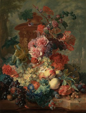 水果花卉油画图片