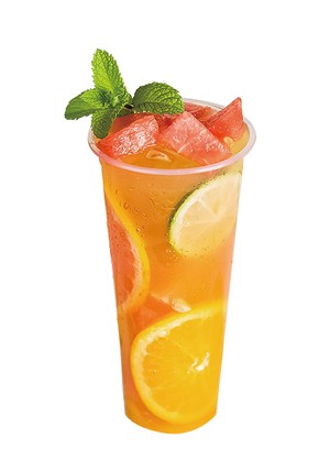 柠檬西瓜水果茶冷饮图片（免抠图）
