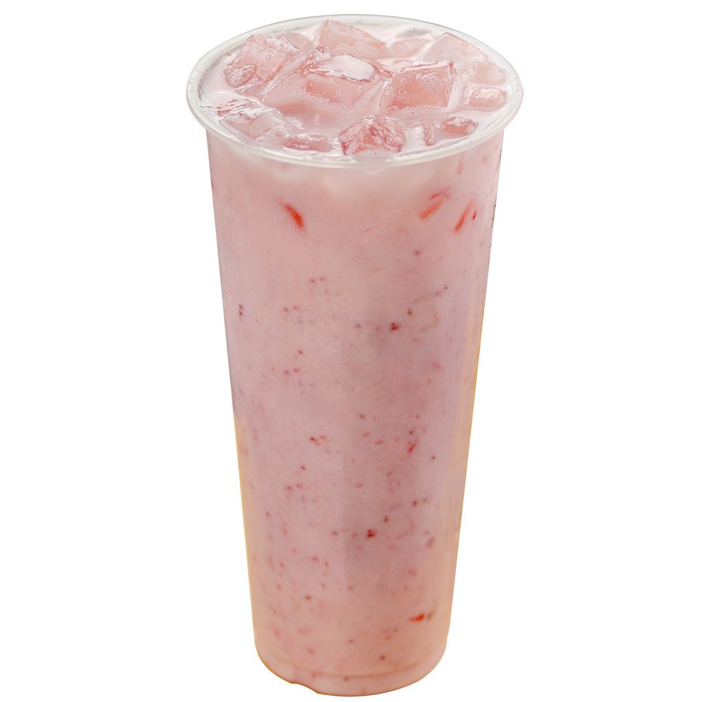 奶茶菜单饮品图片-草莓多多（免抠图）