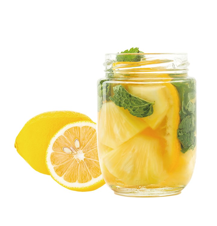 菠萝柠檬水果茶冷饮图片（免抠图）