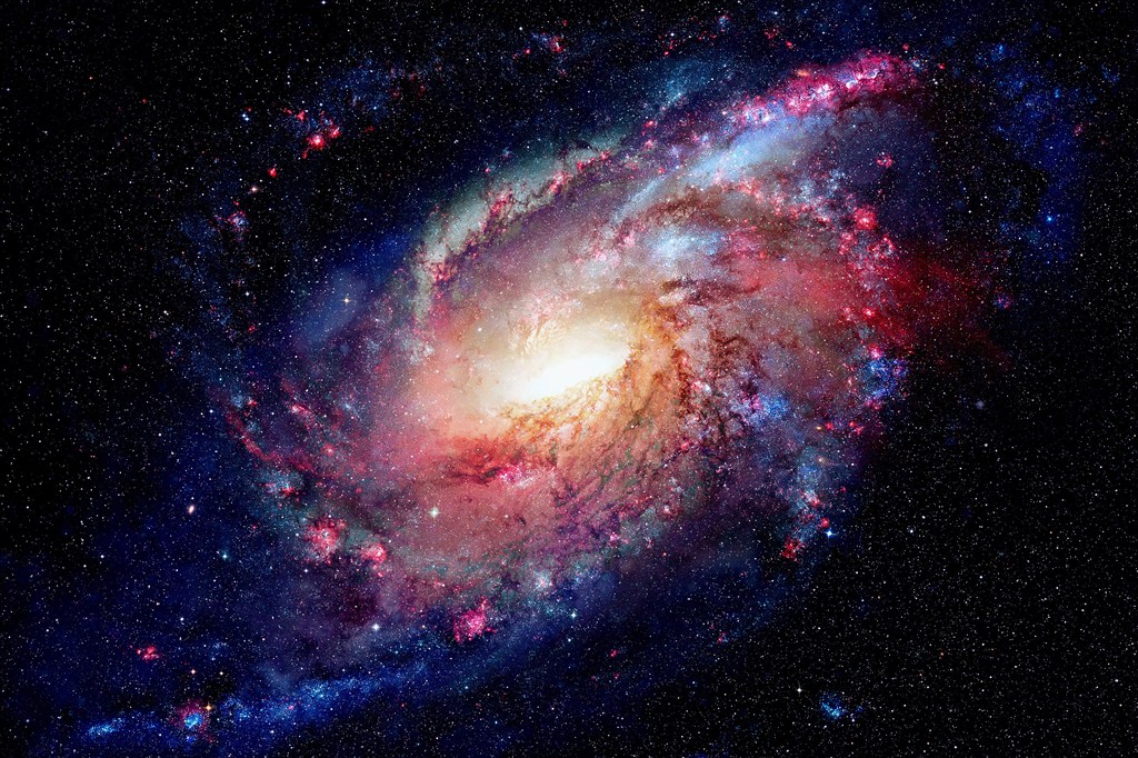 银河星系旋转星云图片