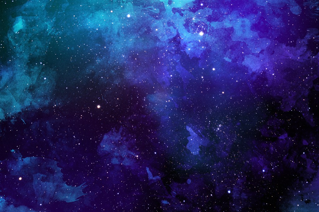  深蓝色抽象星空背景高清图片 