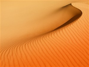 艺术造型的黄色沙丘高清摄影图