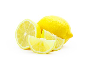 柠檬及其切面高清摄影图片